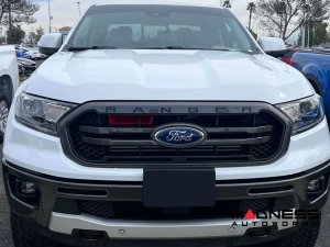 Ford Ranger Ram Air Intake Scoop - Red - 2.3L Ecoboost